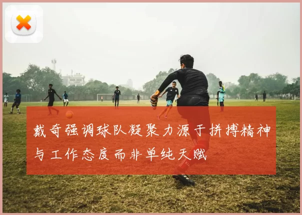 戴奇强调球队凝聚力源于拼搏精神与工作态度而非单纯天赋